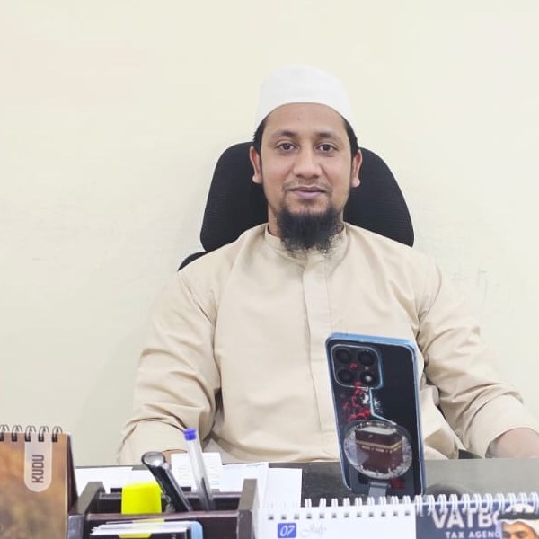Taj Uddin at Surma Aviation Typing Services